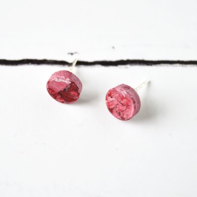 earrings_circle_red_marble_sm