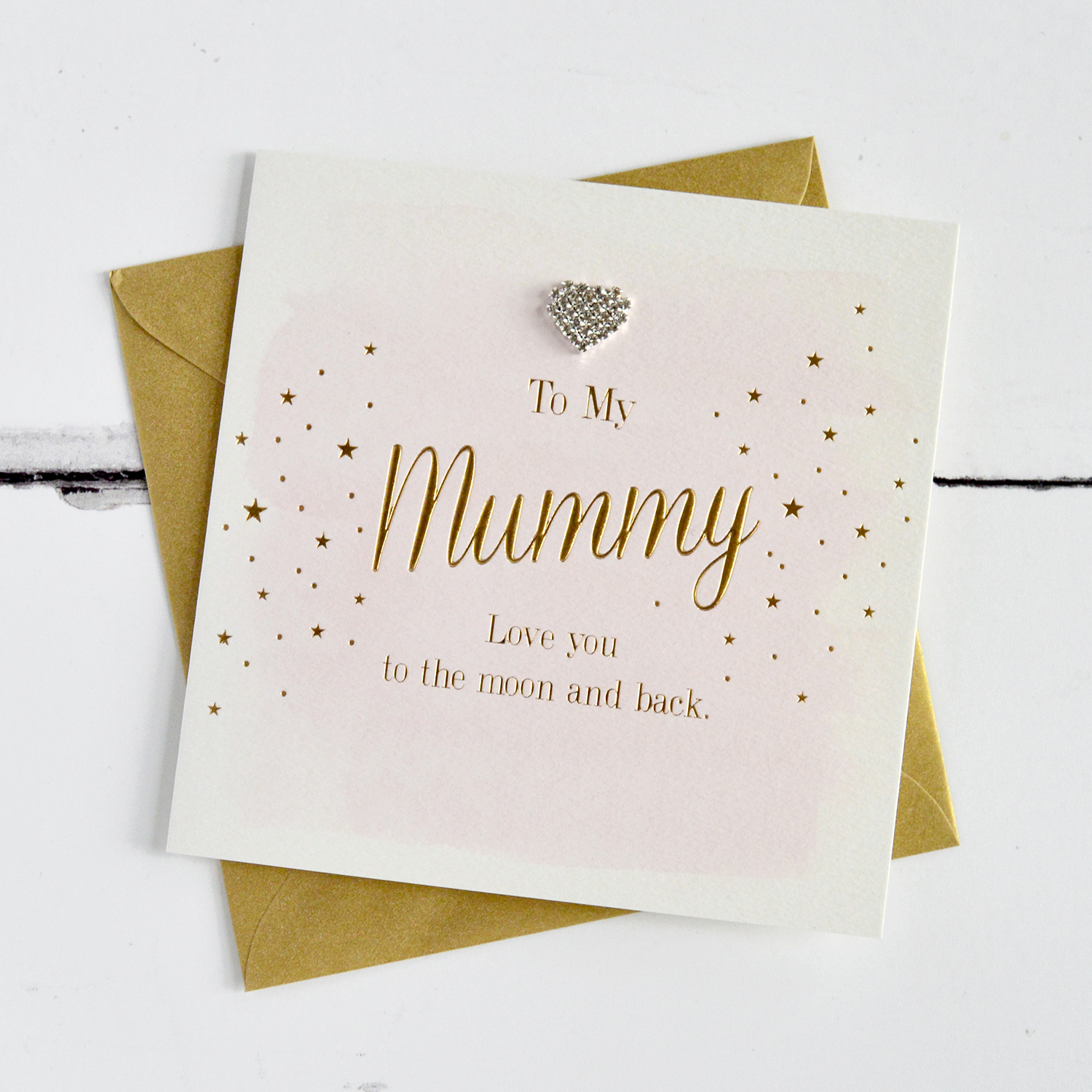 To My Mummy Diamanté Mother’s Day Card