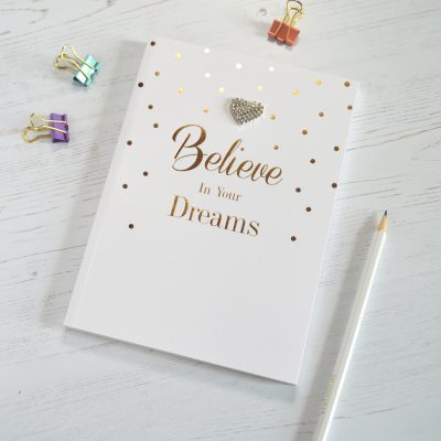 Believe In Your Dreams A5 Notebook