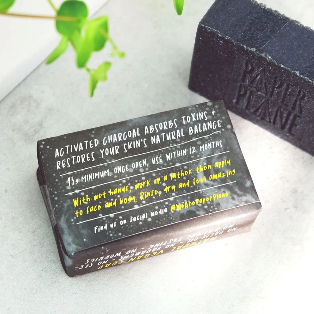 Charcoal Soap – Back