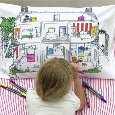 Colour & Wash Doll’s House Decorator Pillowcase