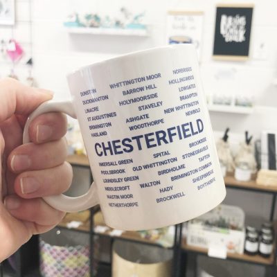 Blue Chesterfield Mug