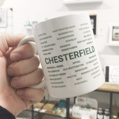 Green Chesterfield Mug