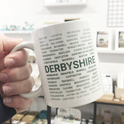 Green Derbyshire Mug