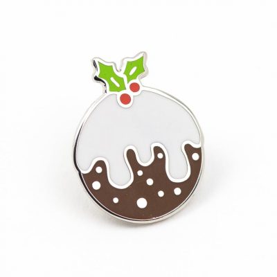 christmas pudding pin