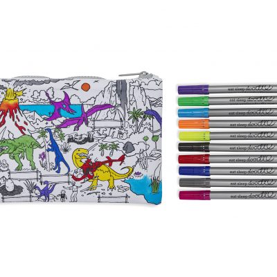 DINPEN dinosaur pencilcase cutout 2