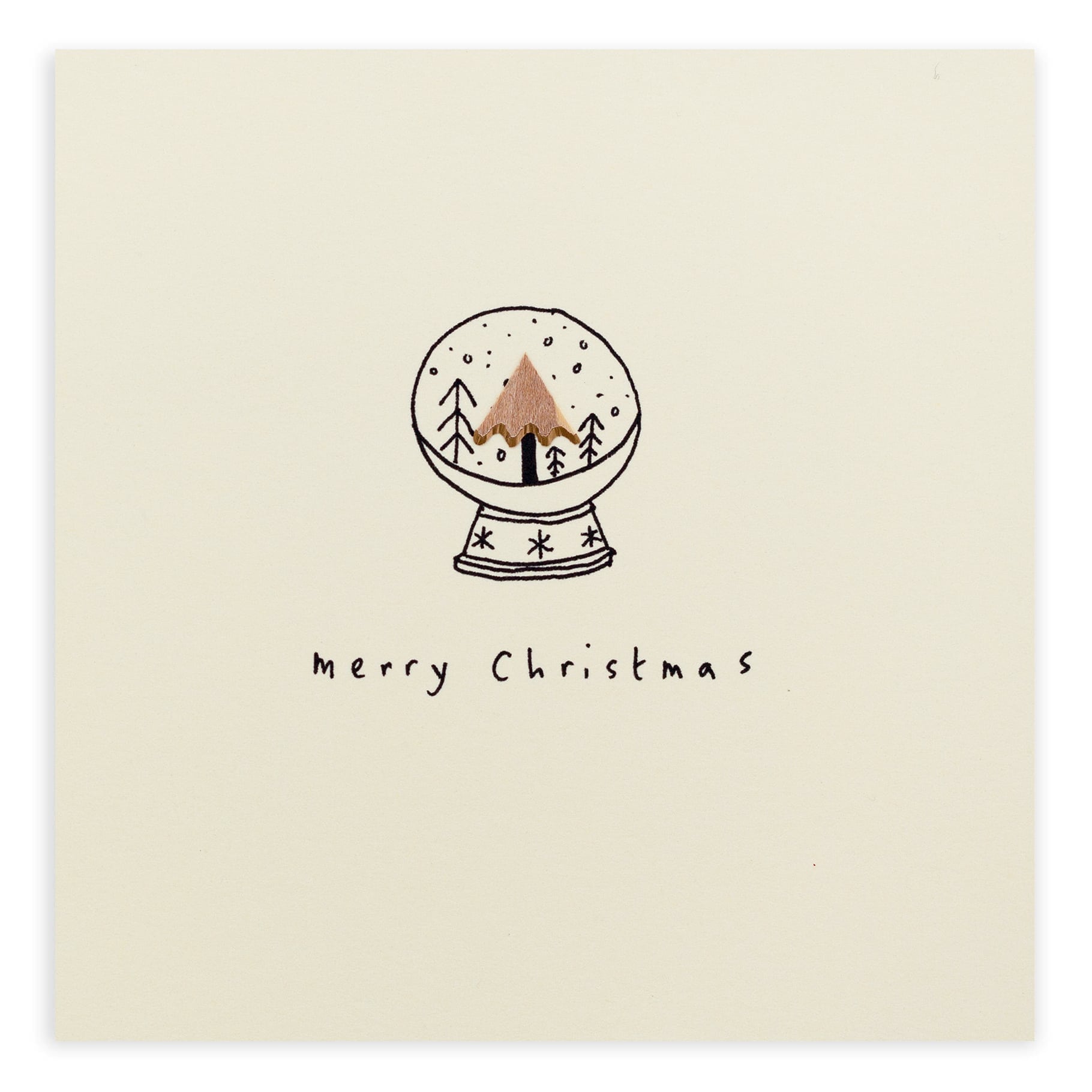 Pencil-Shavings-Cards-Christmas-Snow-Globe