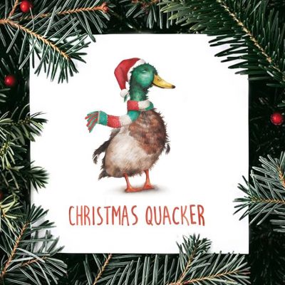 christmas quacker 1