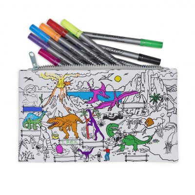 dinosaur pencilcase cutout 3