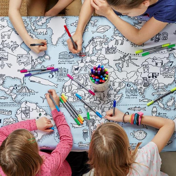 kids_party_tablecloths_720x world map