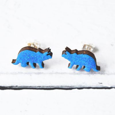 triceratops_earrings