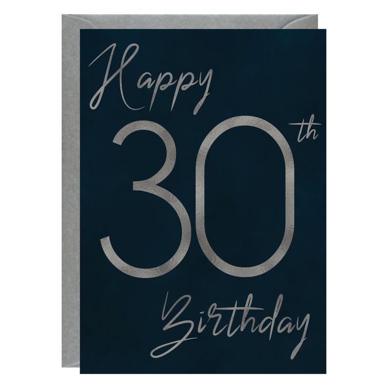 30th Happy Birthday Greetings Card - Shop Indie