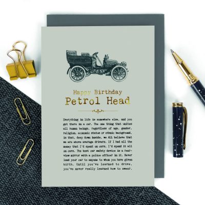 GC1415 – VINTAGE WORDS Cars – Coulson Macleod Greeting Card