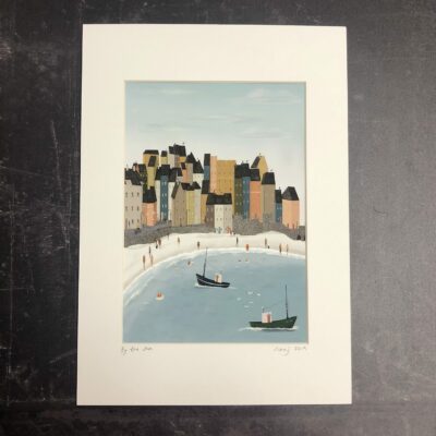 By The Sea A4 Print