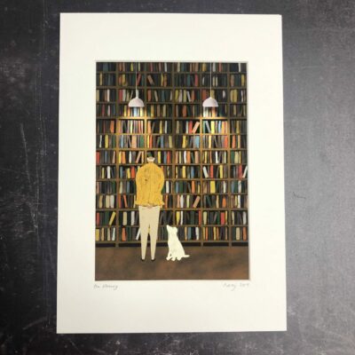 The Library A4 Print