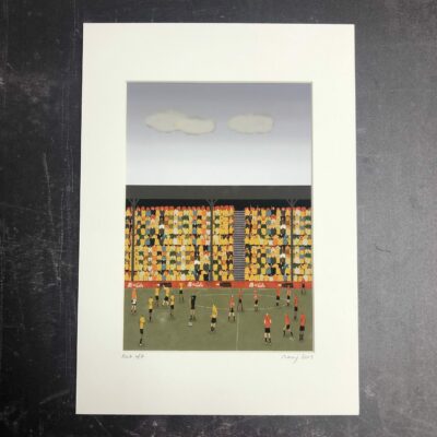 Kick Off Football A4 Print