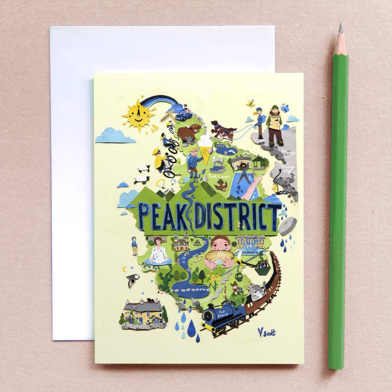 peak district card