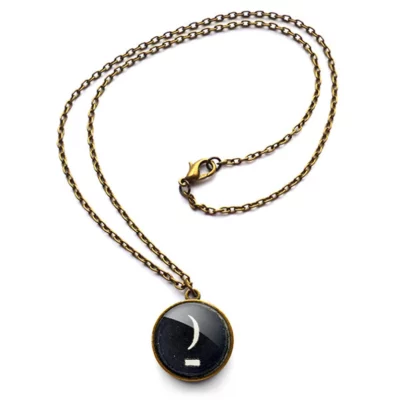 crescent moon typewriter key 1