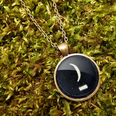 crescent moon typewriter key 2