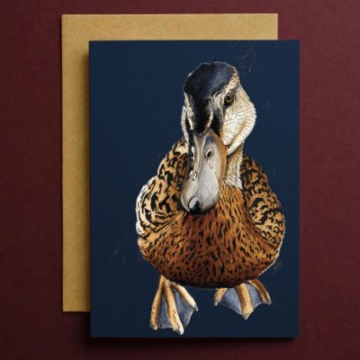 CARD_Red_Square_Duck_2