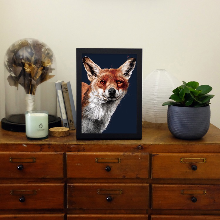 Print_in_frame_fox