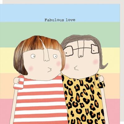 Fabulous Girl Love Card