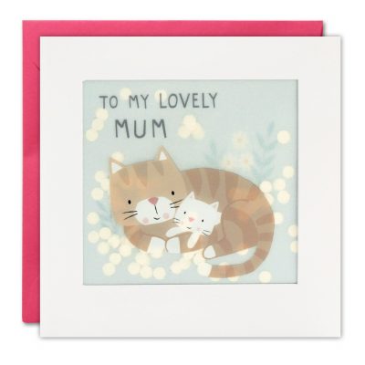 Lovely Mum Cat Card