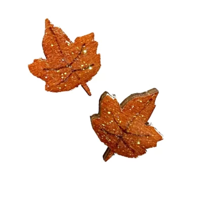 maple leaf earrings