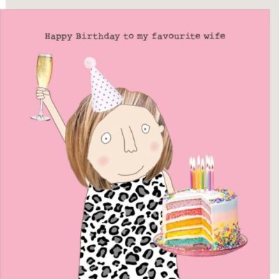 Fave Wife Greeting Card
