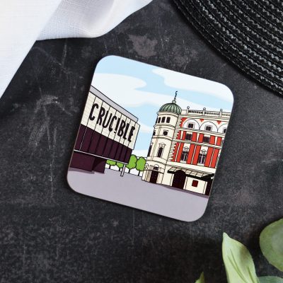 The Lyceum & Crucible Theatres In Sheffield Coaster