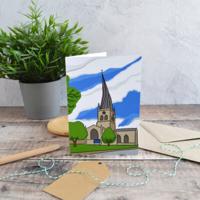Chesterfield Crooked Spire Card
