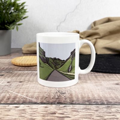Winnats Pass In Derbyshire Mug