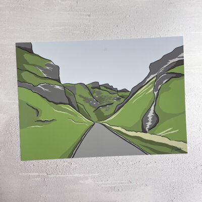 Winnats Pass A4 Unframed Print
