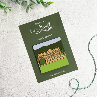 Chatsworth House Fridge Magnet