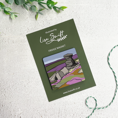The Salt Cellar (Derwent Edge) Fridge Magnet