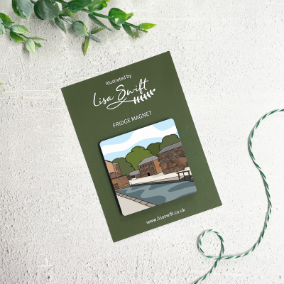 Cromford Mills Fridge Magnet