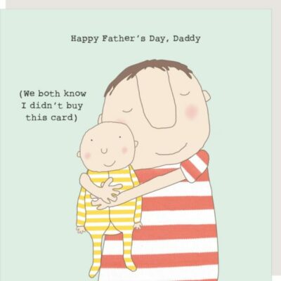 GF443 dady baby love card