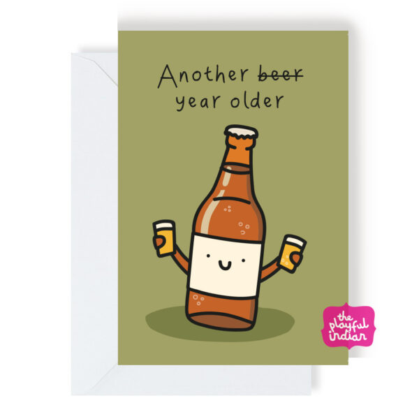 another beer older card