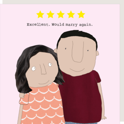 Five Star Marry Greeting Card
