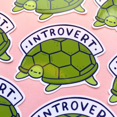 introvertle sticker