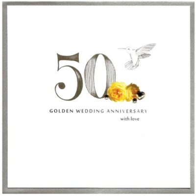 Happy 50th Anniversary Card
