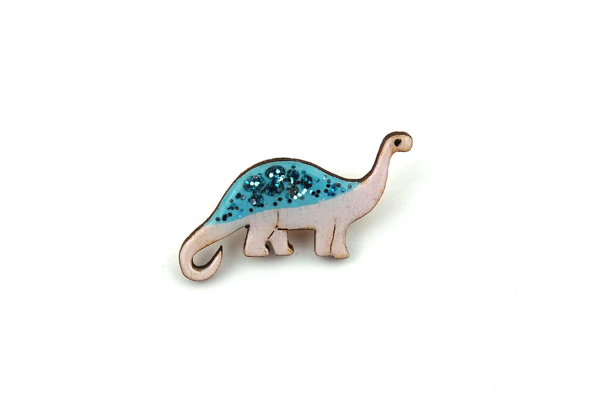 diplodocus purple blue pin