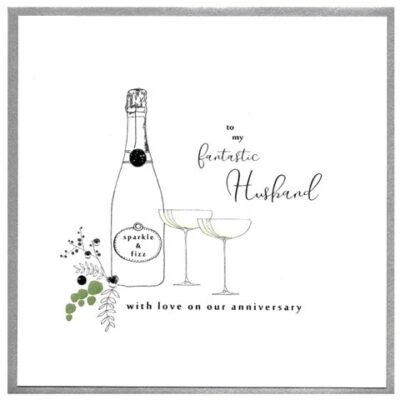 Fantastic Husband Anniversary Card