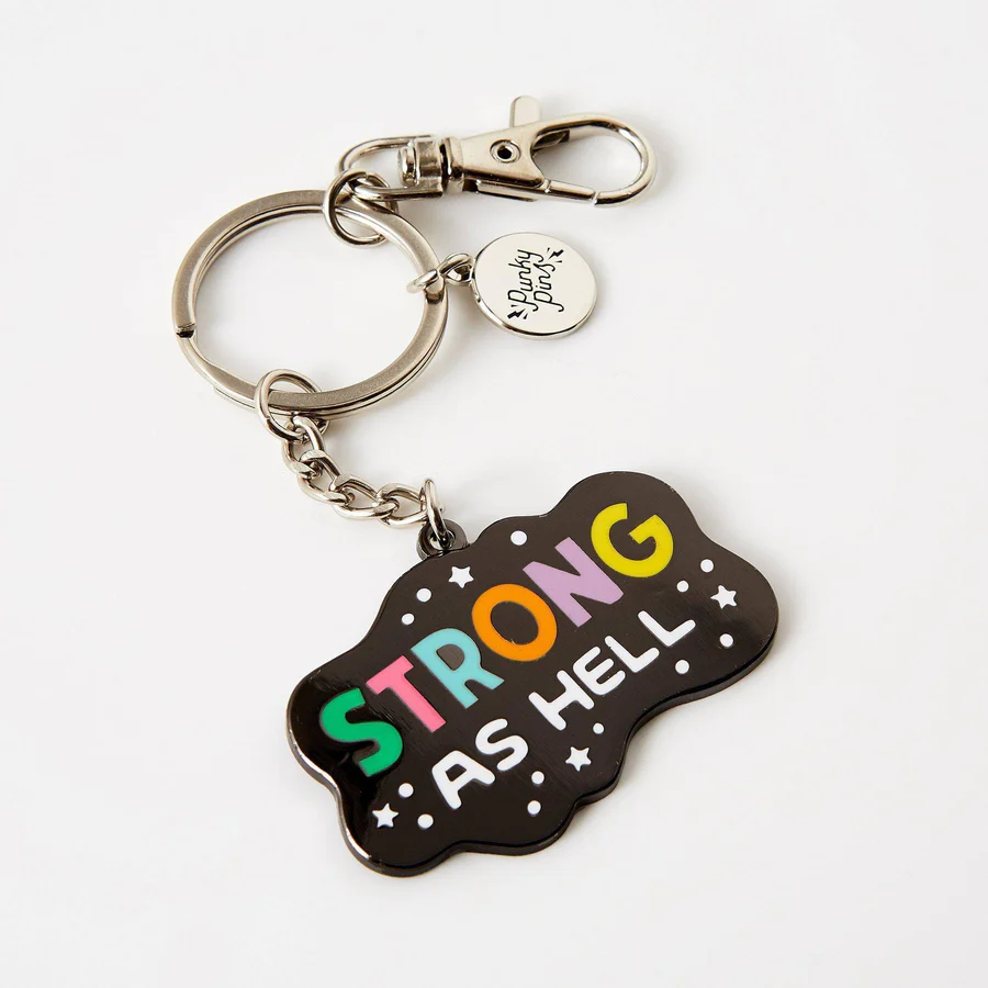 strong as hell keyring 1