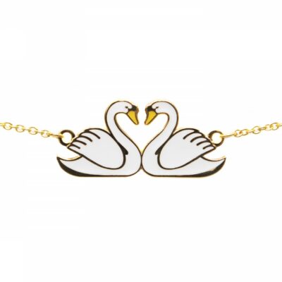 swans bracelet