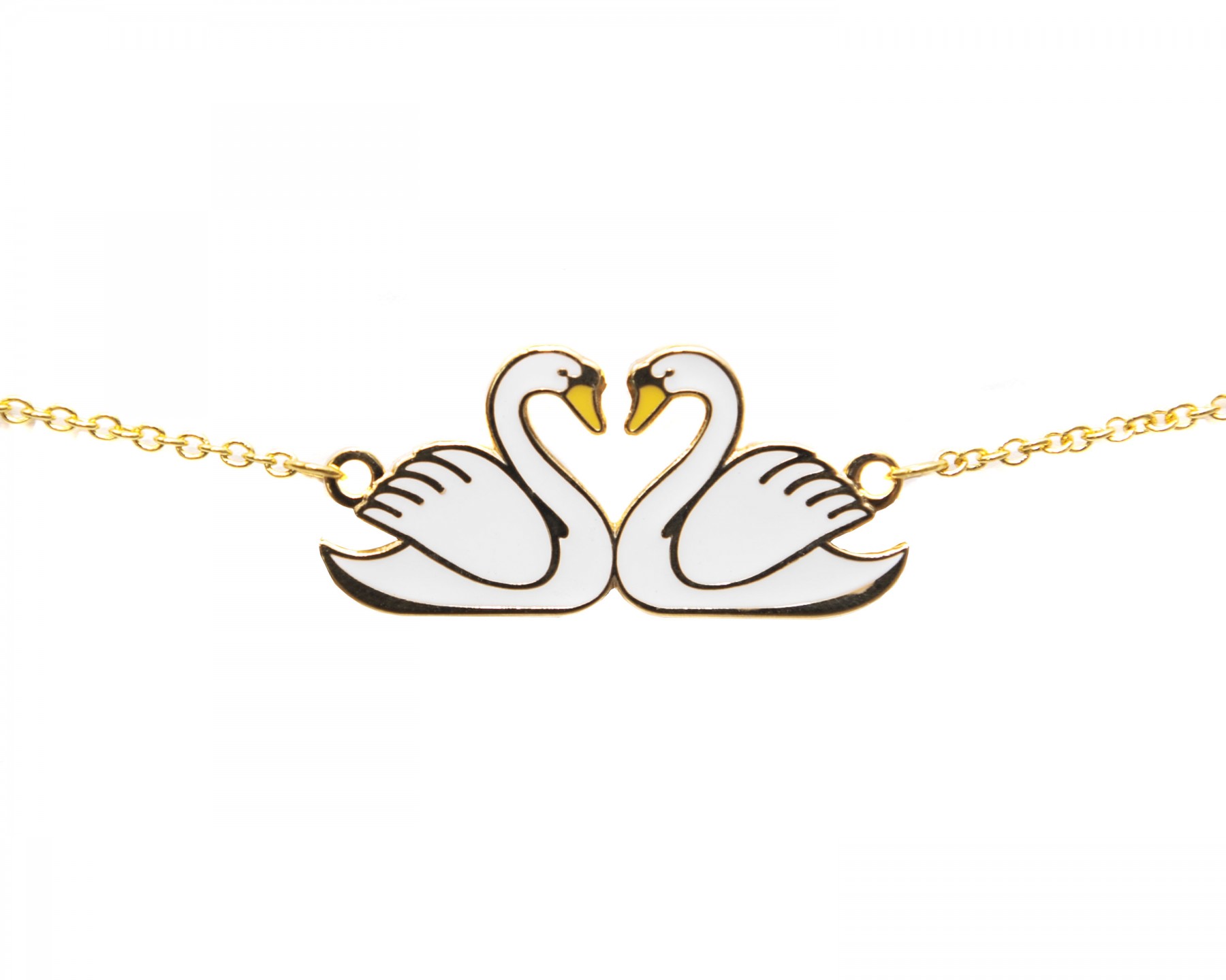 swans bracelet