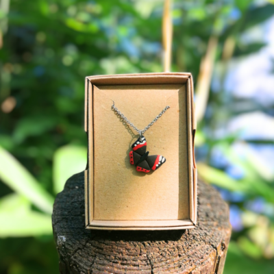 red admiral necklace