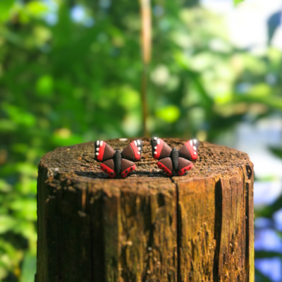 red admiral studs