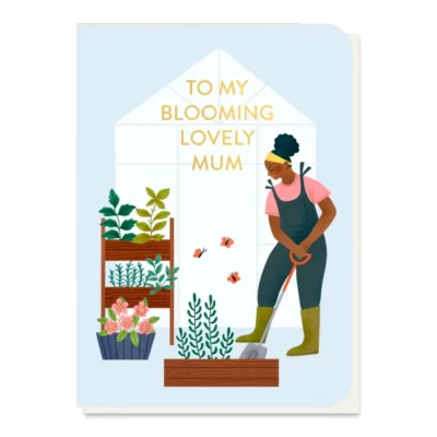 bloomin lovely mum seed card