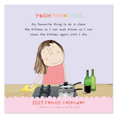 2027 Rosie Made A Thing Square Family Calendar